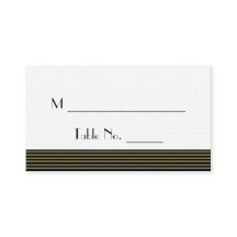 Art Deco Posh Trouwplaatskaarten