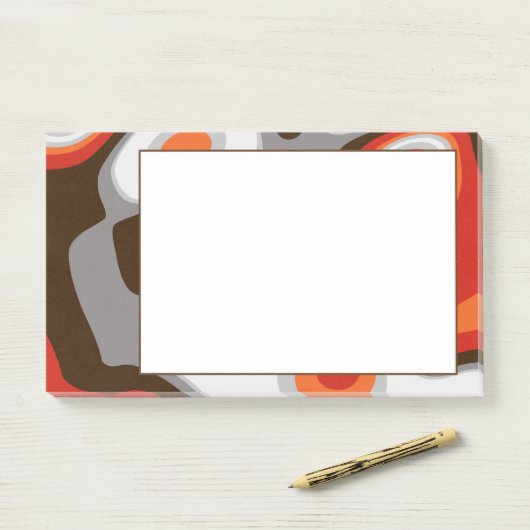 Art Deco Post-it® Notes (Op bureau)