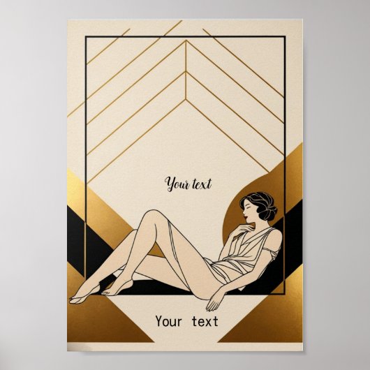 Art Deco Poster (Voorkant)