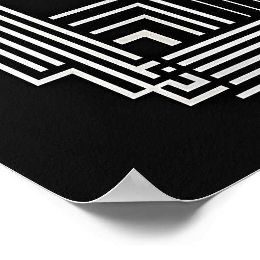 Art Deco Poster (Hoek)