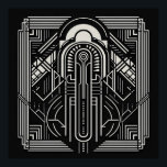 Art Deco Poster<br><div class="desc">Bekijk mijn winkel voor meer gepatenteerde objecten.</div>