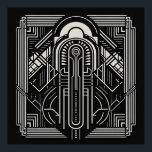 Art Deco Poster<br><div class="desc">Bekijk mijn winkel voor meer gepatenteerde objecten.</div>