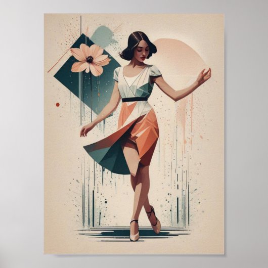 Art Deco Poster (Voorkant)