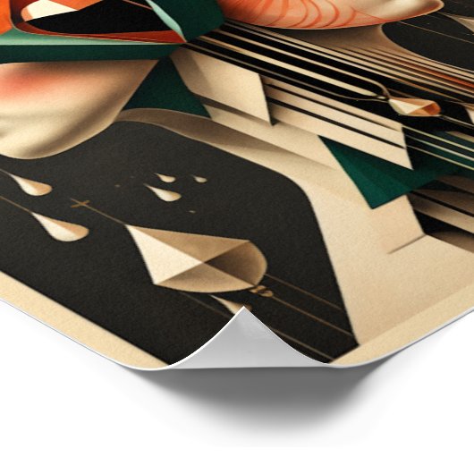 Art Deco Poster (Hoek)