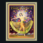 Art Deco Poster "Het verheerlijken van de Dans" 16<br><div class="desc">Art Deco Hoesje voor het tijdschrift Dance omhult de maatregelen voor het Poster "Glorifying the Dance" 16 x 20</div>