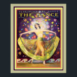 Art Deco Poster "Het verheerlijken van de Dans" 16<br><div class="desc">Art Deco Hoesje voor het tijdschrift Dance omhult de maatregelen voor het Poster "Glorifying the Dance" 16 x 20</div>