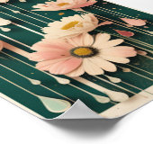 Art Deco poster met offerte (Hoek)