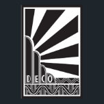 Art Deco-Poster Poster<br><div class="desc">Dit verbluffende deco-poster zal een prachtige aanvulling zijn op het decor in elke kamer,  zodat het wordt omgevormd!</div>