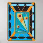Art Deco-Poster Poster (Voorkant)
