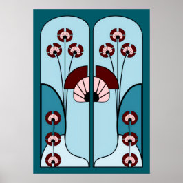Art Deco-poster Poster