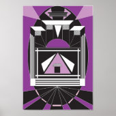 Art Deco-Poster Poster (Voorkant)