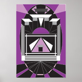 Art Deco-Poster Poster