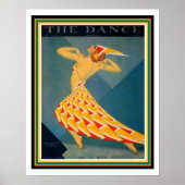 Art Deco-Poster uit de dansdag 16 x 20 Poster (Voorkant)