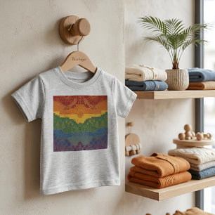 Art Deco Pride-vlag Regenboog II Vintage jaren 1