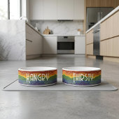 Art Deco Pride-vlag | Regenboog Keramische Kom voo