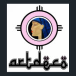 Art Deco Print<br><div class="desc">Art Deco Print 19, 60 x 21, 54 inch. Gedrukt op poster papier (semiafoon) Galerijkwaliteit Giclee-afdruk. Heldere halfglansafwerking. Inkt op basis van pigment zorgt voor afdrukken in hoge resolutie met een volledig kleurenspectrum van 53 lb,  7, 9-punts dik zuur-vrij poster.</div>