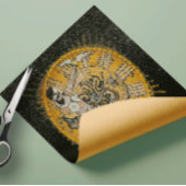 Art Deco Print uit Jugend Magazine 1900 Decoupage Tissuepapier