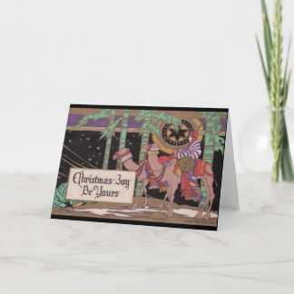 Art Deco Prints Kerst Kaart