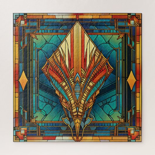 Art Deco Puzzel (Verticaal)