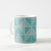 Art Deco Puzzel Koffiemok (Voorkant links)