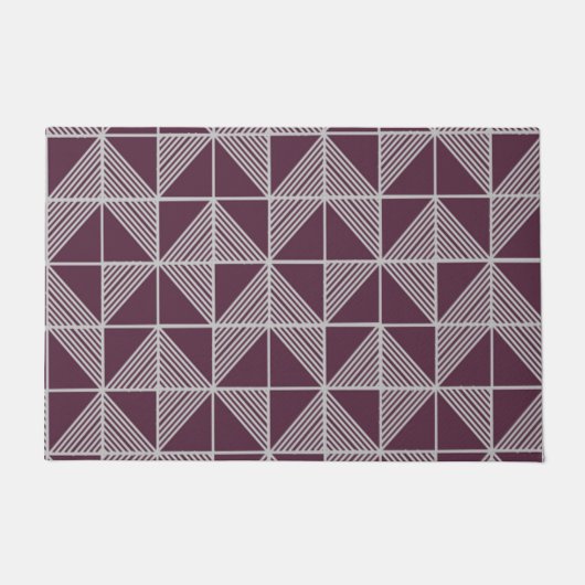 Art Deco Puzzle Deurmat (Voorkant)