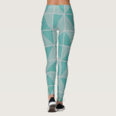 Art Deco Puzzle Leggings (Achterkant)