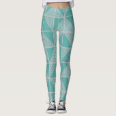 Art Deco Puzzle Leggings (Voorkant)