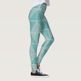 Art Deco Puzzle Leggings