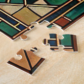 Art Deco Puzzle Legpuzzel (Zijkant)