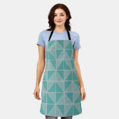 Art Deco Puzzle Schort (Gedragen)