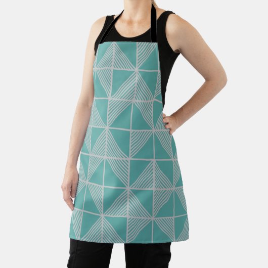 Art Deco Puzzle Schort (Insitu)