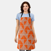 Art Deco Puzzle Schort (Gedragen)