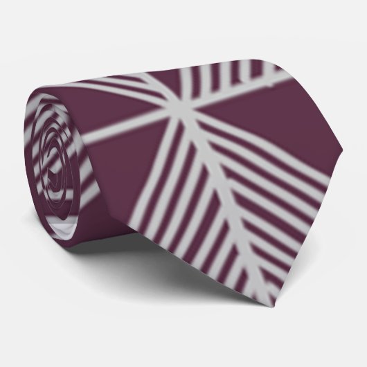 Art Deco Puzzle Stropdas (Opgerold)