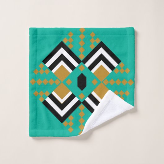 Art Deco Quilt Bad Handdoek (Wasdoekje)