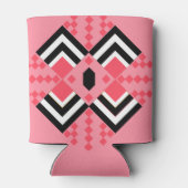 Art Deco Quilt geïnspireerd Blikjeskoeler (Achterkant)