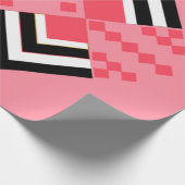 Art Deco Quilt geïnspireerd Cadeaupapier (Hoek)