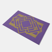 Art Deco Quilt geïnspireerd Deurmat (Schuin)