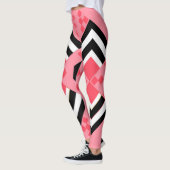 Art Deco Quilt geïnspireerd Leggings (Links)