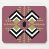 Art Deco Quilt geïnspireerd Muismat (Voorkant)