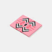 Art Deco Quilt geïnspireerd Post-it® Notes (Schuin)