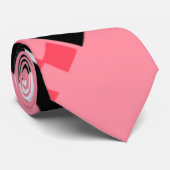 Art Deco Quilt geïnspireerd Stropdas (Opgerold)