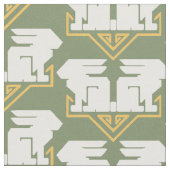 Art Deco Rabbits Stof (Close Up)