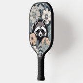 Art Deco Raccoon gepersonaliseerde pickleball padd Pickleball Paddle (Links)