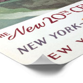  Art Deco Railroad Travel, 1938 Poster (Hoek)