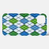 Art Deco Rain Argyle Case-Mate iPhone Case (Achterkant (horizontaal))