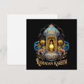 Art Deco Ramadan Kaart (Voorkant / Achterkant)
