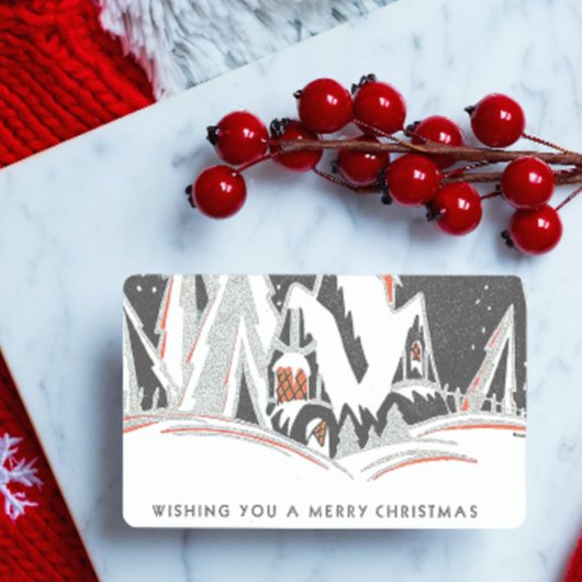  art deco rechthoekige sticker