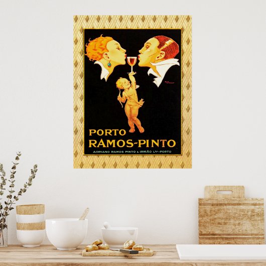 Art Deco reclame Poster (Keuken)