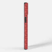 Art Deco Red Squares Case-Mate iPhone Case (Achterkant / Rechts)