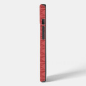 Art Deco Red Squares Case-Mate iPhone Case (Achterkant / Links)